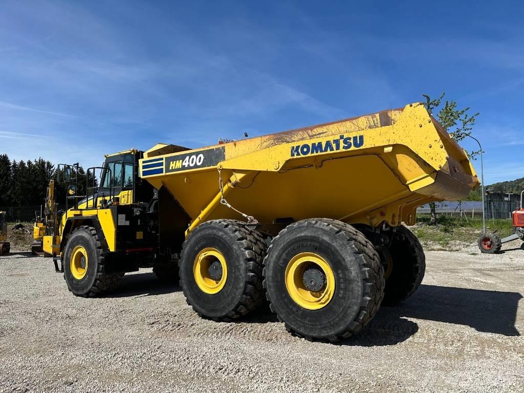 Komatsu HM 400-5 Belden kirma kaya kamyonu