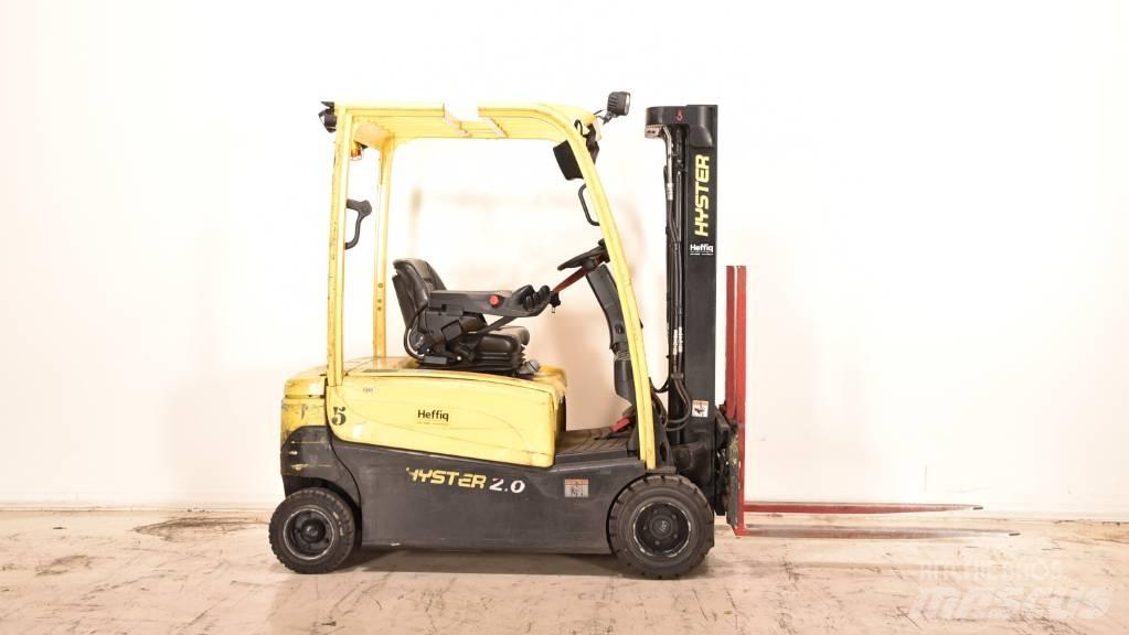 Hyster J 2.0 XN LWB Elektrikli forkliftler