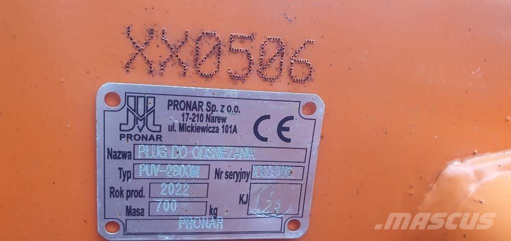 Pronar PUV 2800 M Kar küreme biçaklari