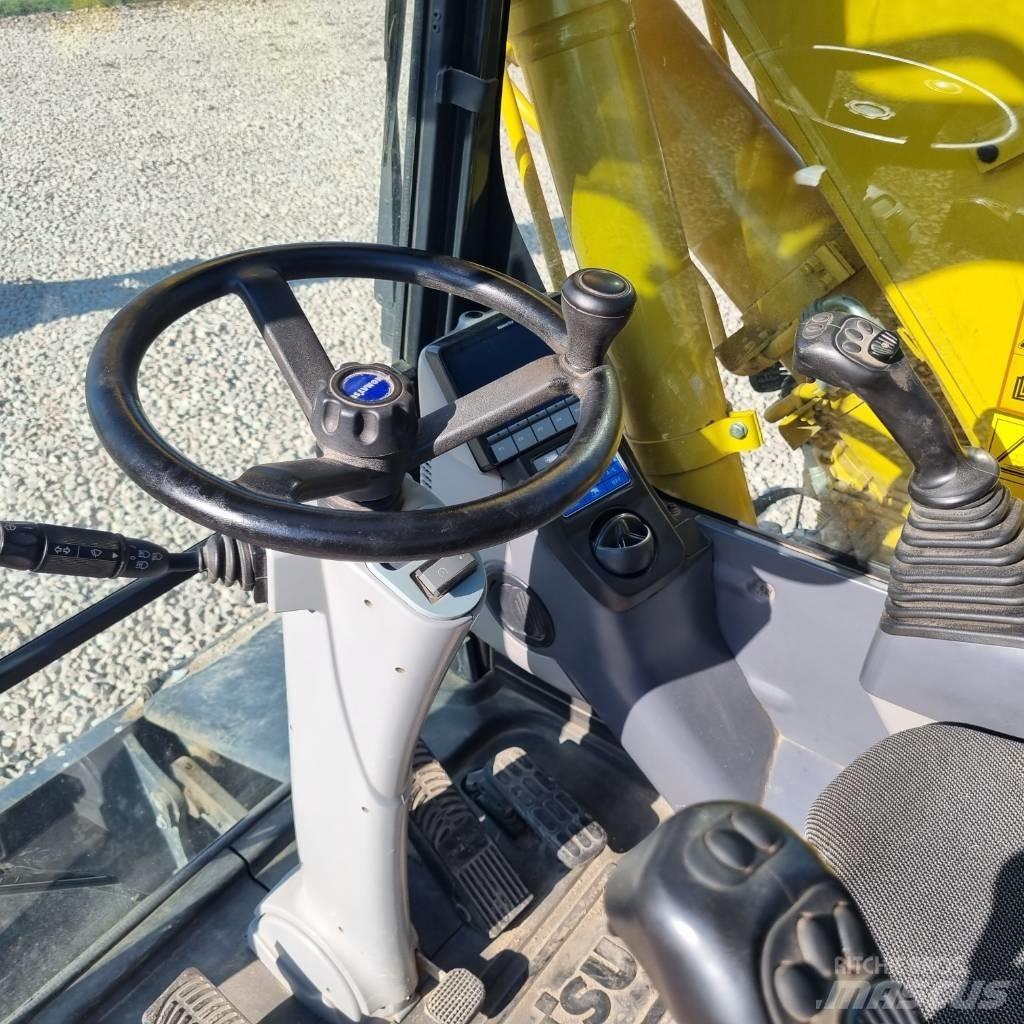 Komatsu PW160 - 11 Lastik tekerli ekskavatörler