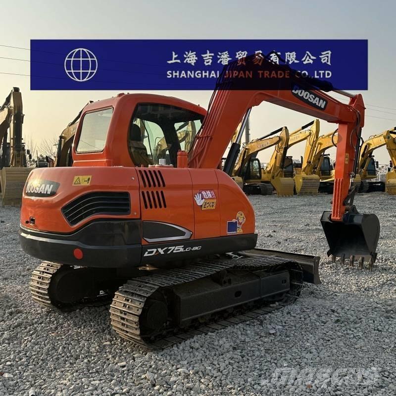 Doosan DX 75 Midi ekskavatörler 7 - 12 t