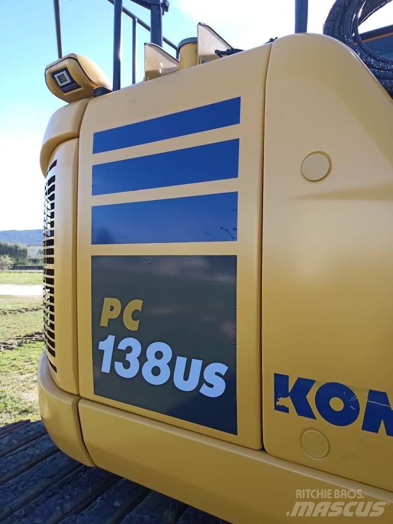 Komatsu PC 138 US-11 Paletli ekskavatörler