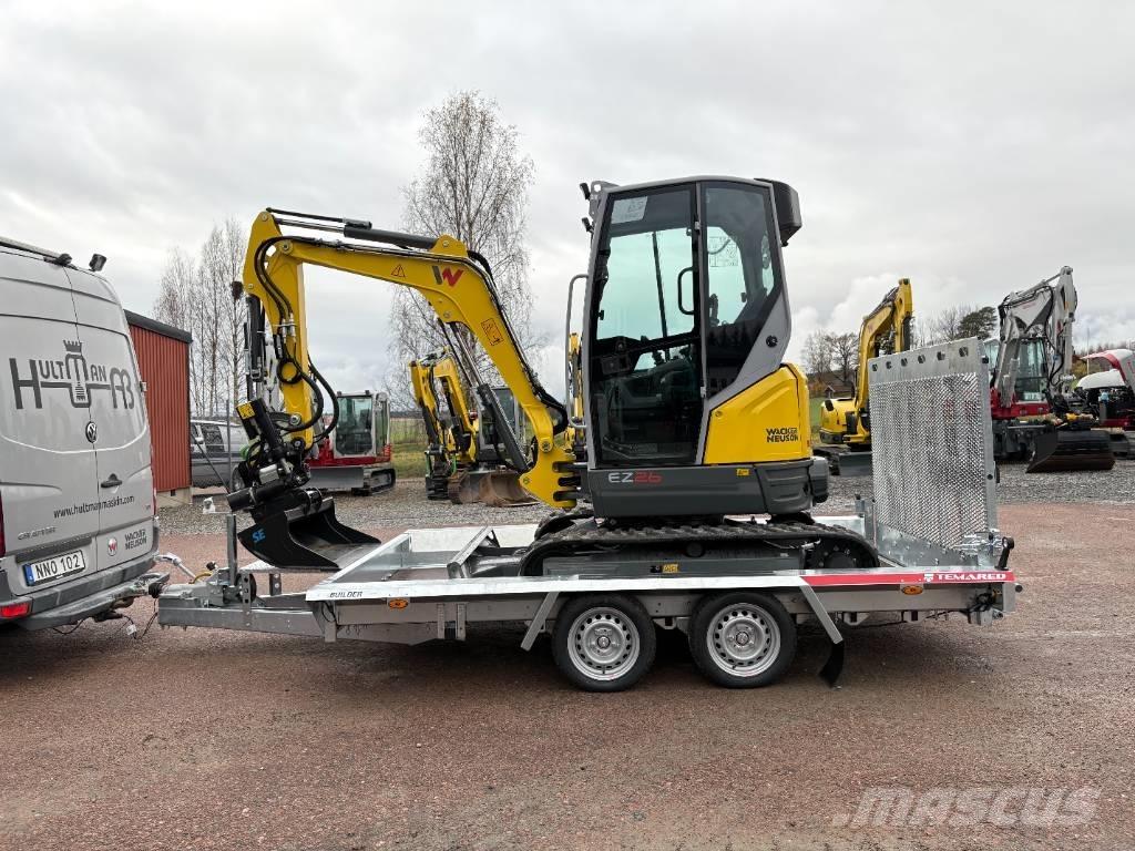 Wacker Neuson EZ26 Mini ekskavatörler, 7 tona dek