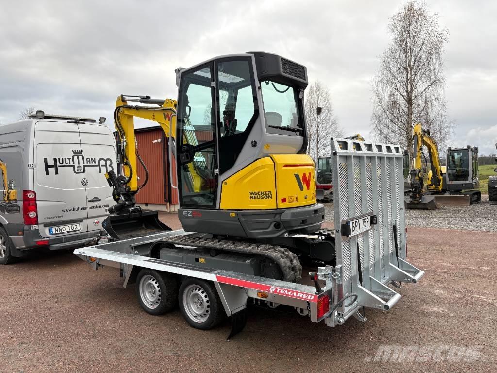 Wacker Neuson EZ26 Mini ekskavatörler, 7 tona dek