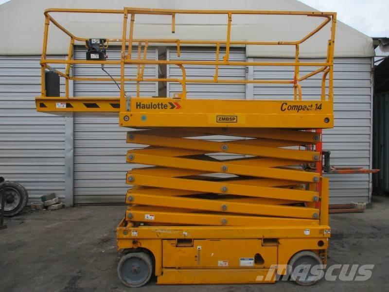 Haulotte Compact 14 Makasli platformlar
