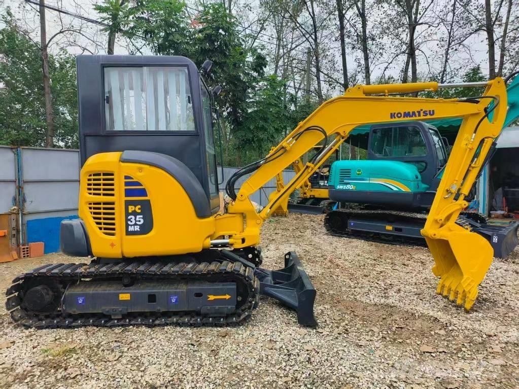 Komatsu PC 35 MR Mini ekskavatörler, 7 tona dek