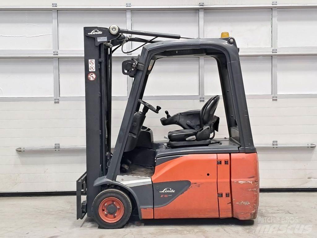 Linde E16-02 Elektrikli forkliftler