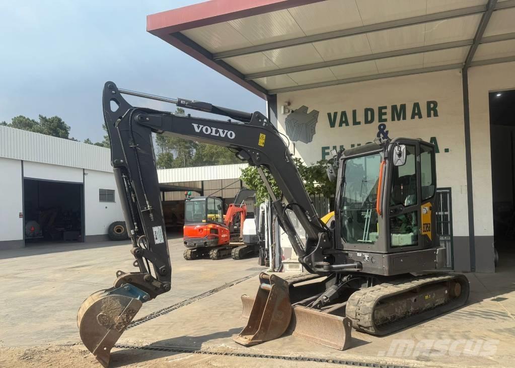 Volvo ECR 58 F Mini ekskavatörler, 7 tona dek