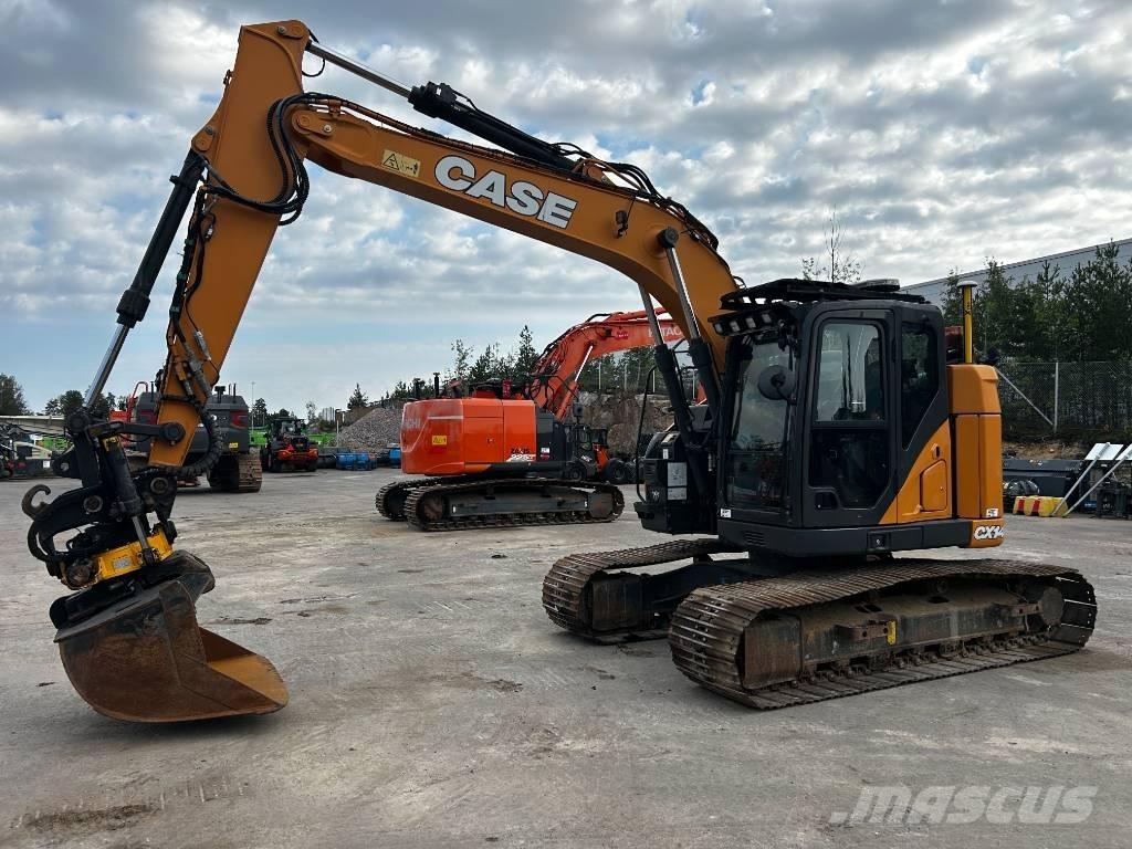 CASE CX 145 D SR Paletli ekskavatörler