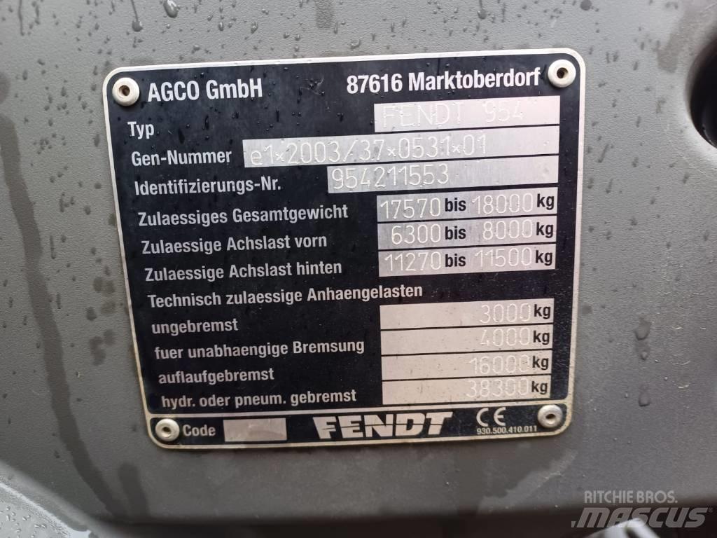 Fendt 939 Traktörler