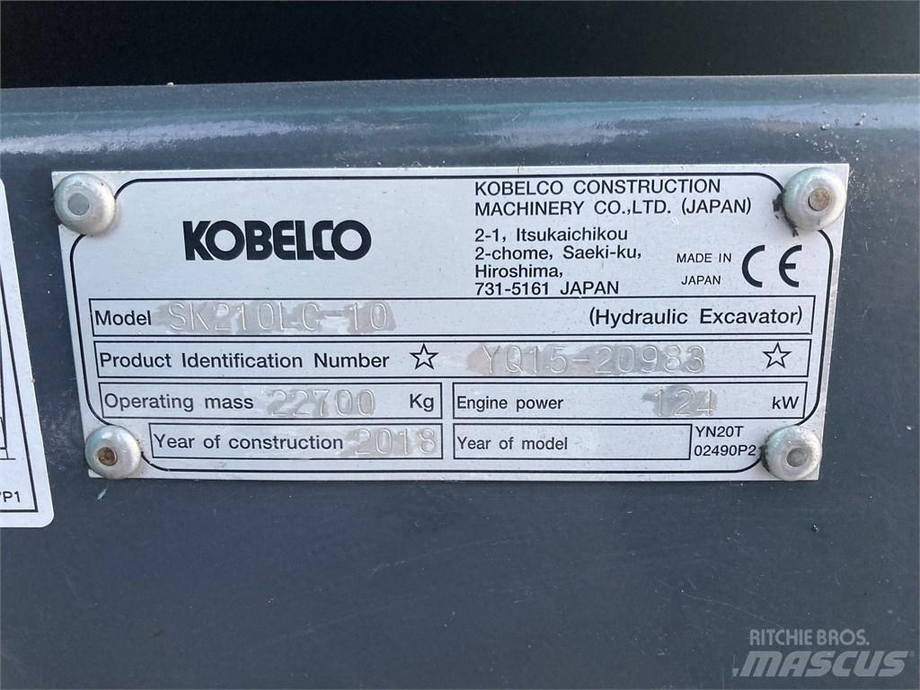 Kobelco SK 210 LC-10 Paletli ekskavatörler