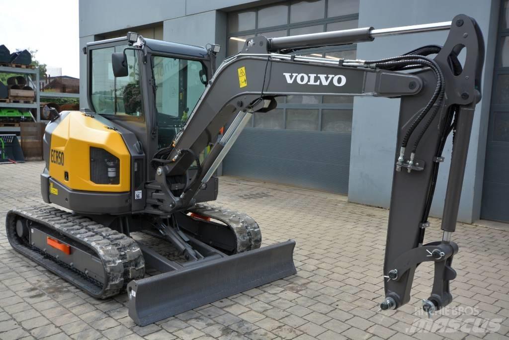 Volvo ECR 50 F Mini ekskavatörler, 7 tona dek