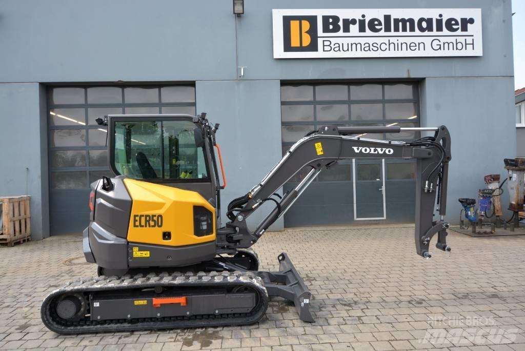 Volvo ECR 50 F Mini ekskavatörler, 7 tona dek