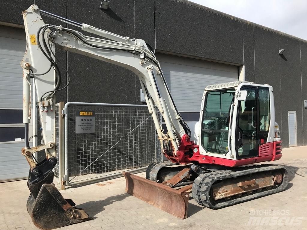 Takeuchi TB285 Mini ekskavatörler, 7 tona dek