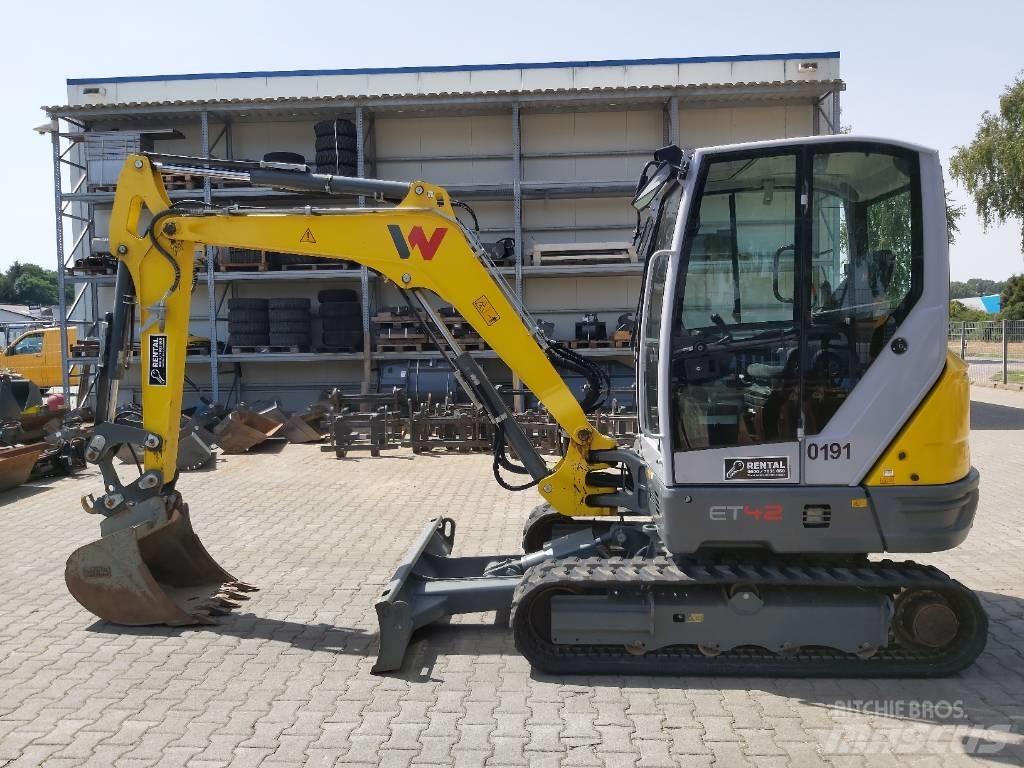 Wacker Neuson ET42 Paletli ekskavatörler