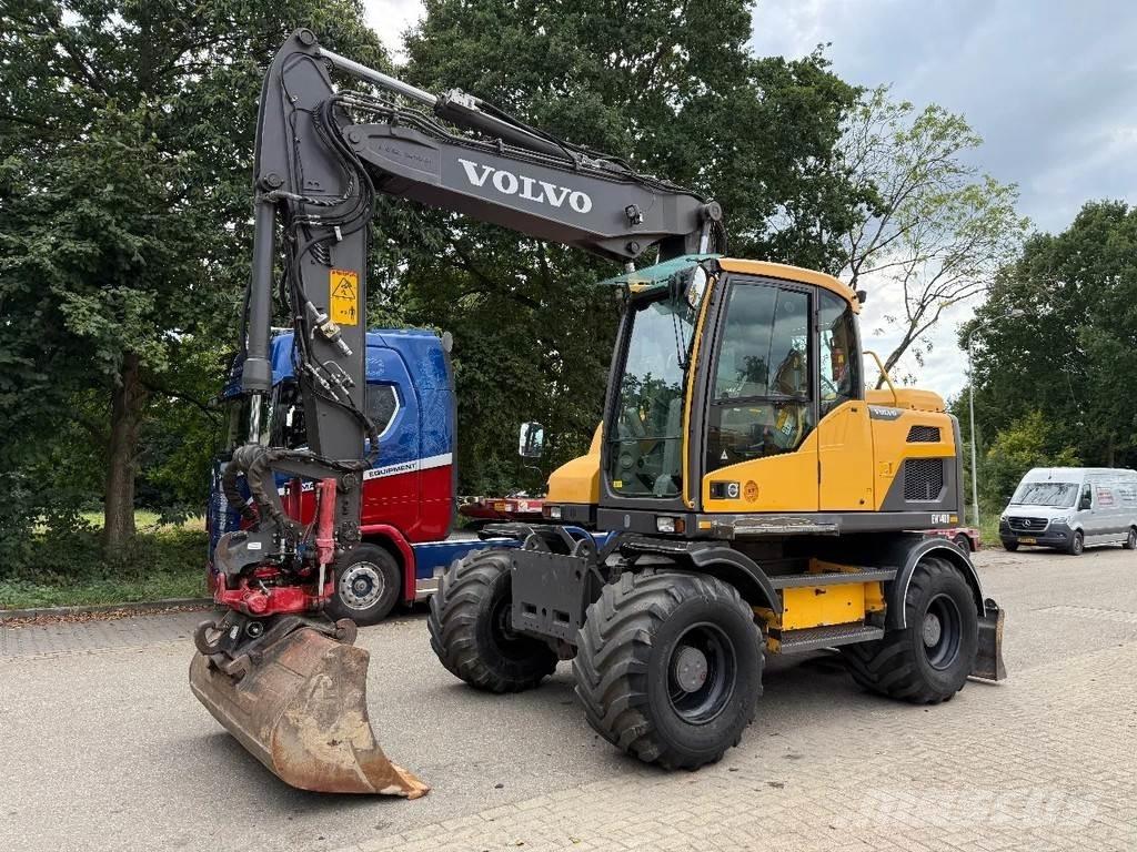 Volvo EW140D Lastik tekerli ekskavatörler