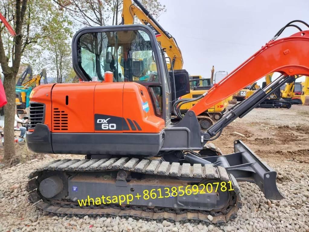Doosan DX 60 Mini ekskavatörler, 7 tona dek