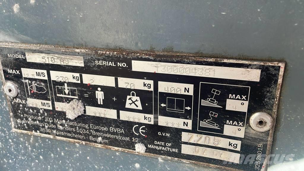 JLG 510 AJ Körüklü personel platformları