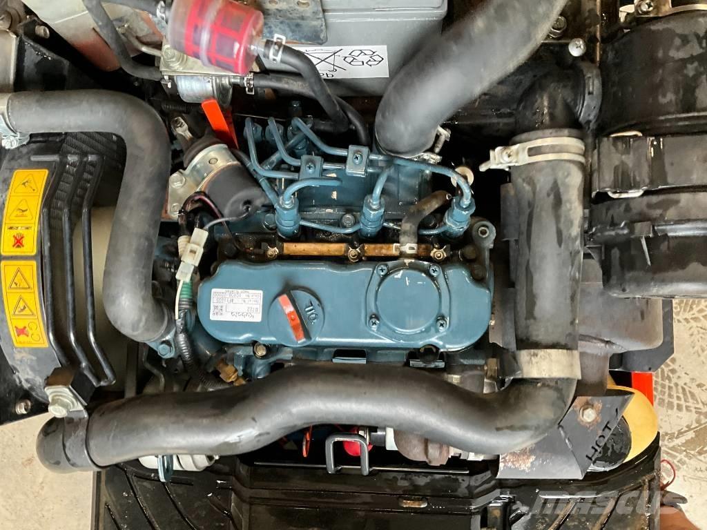 Kubota K 008-3 Mini ekskavatörler, 7 tona dek