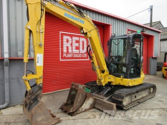 Komatsu PC 55 MR-5 Mini ekskavatörler, 7 tona dek