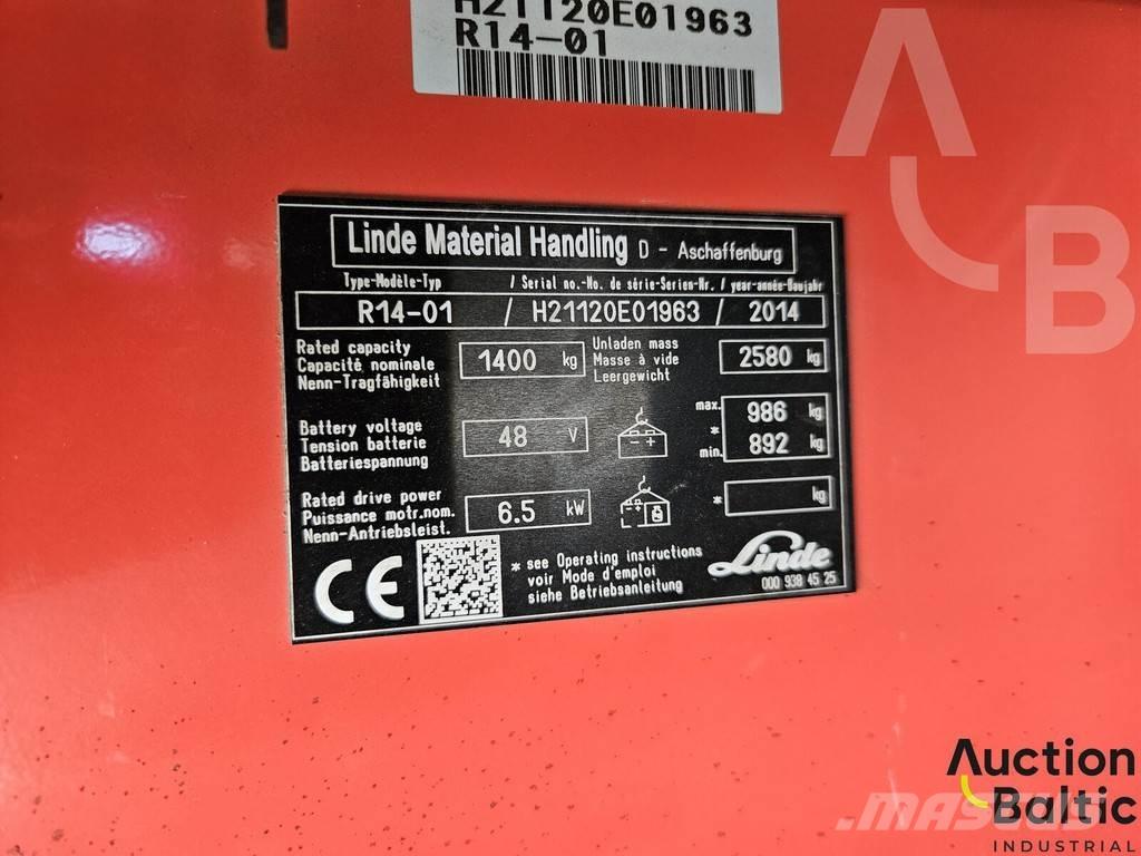 Linde R14-01 Orta seviye siparis toplayici