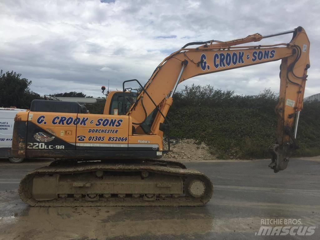 Hyundai Robex 220 LC Paletli ekskavatörler