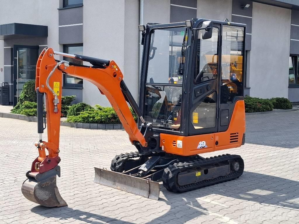 Hitachi ZX 19-6 Mini ekskavatörler, 7 tona dek