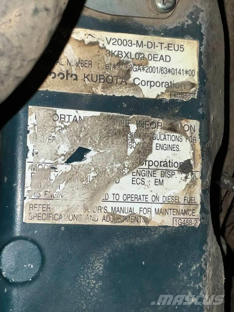 Bobcat 341 G Mini ekskavatörler, 7 tona dek