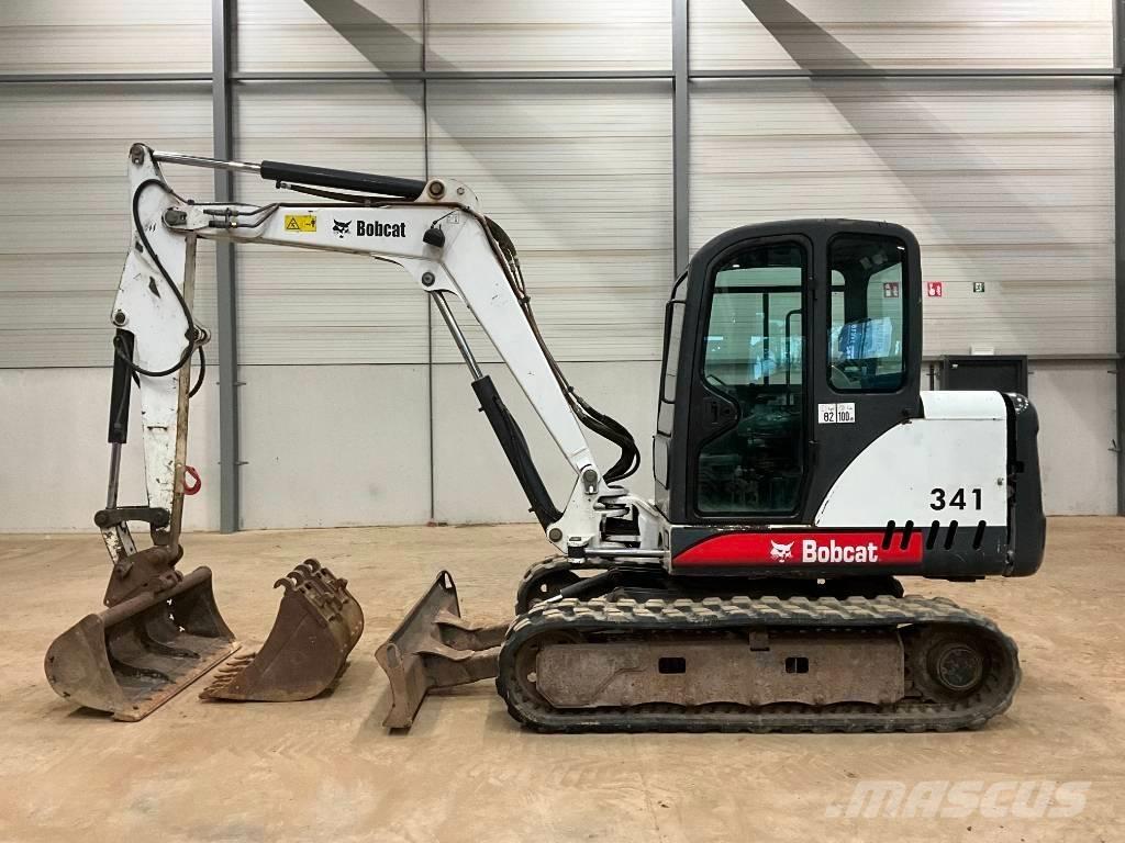 Bobcat 341 G Mini ekskavatörler, 7 tona dek