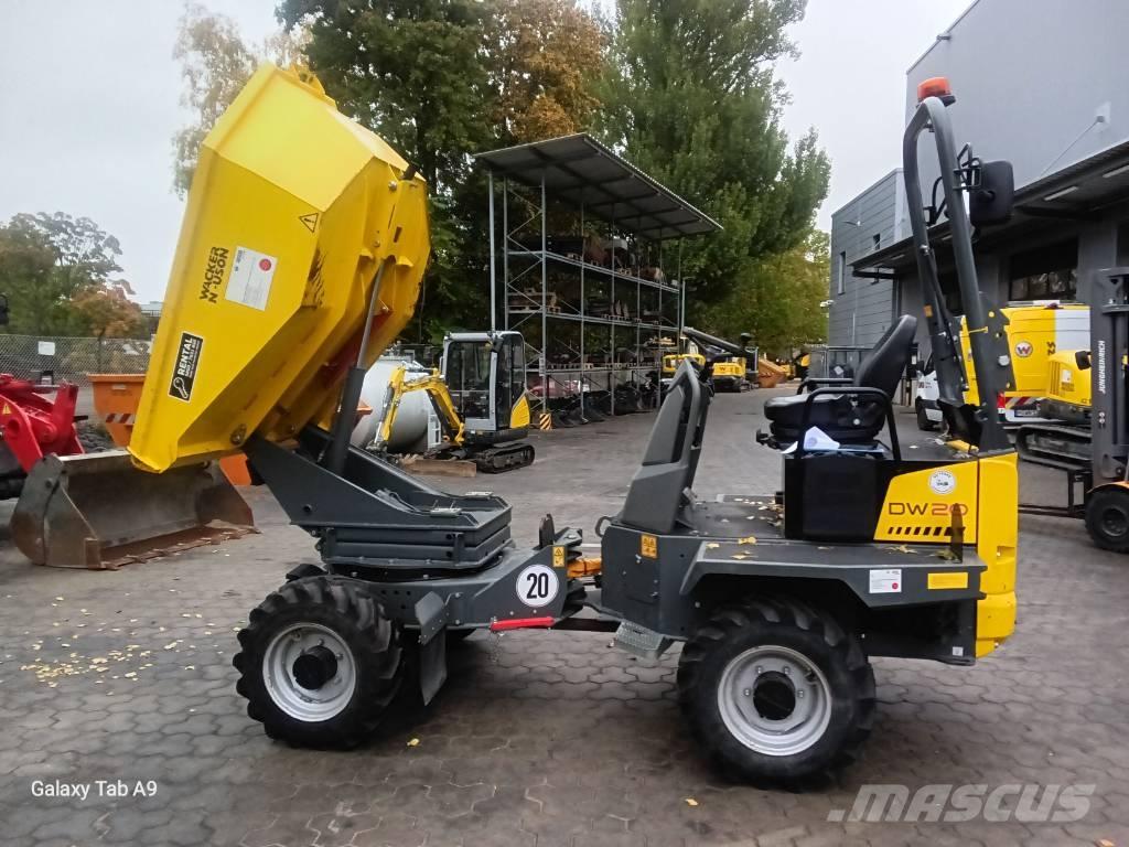 Wacker Neuson DW20 Belden kirma kamyonlar