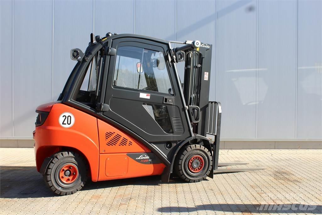 Linde H25D Dizel forkliftler