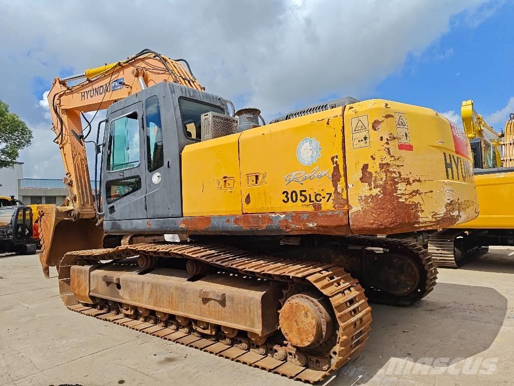 Hyundai R305LC-7 Paletli ekskavatörler