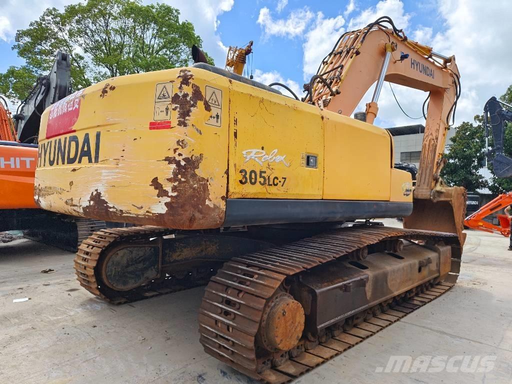 Hyundai R305LC-7 Paletli ekskavatörler