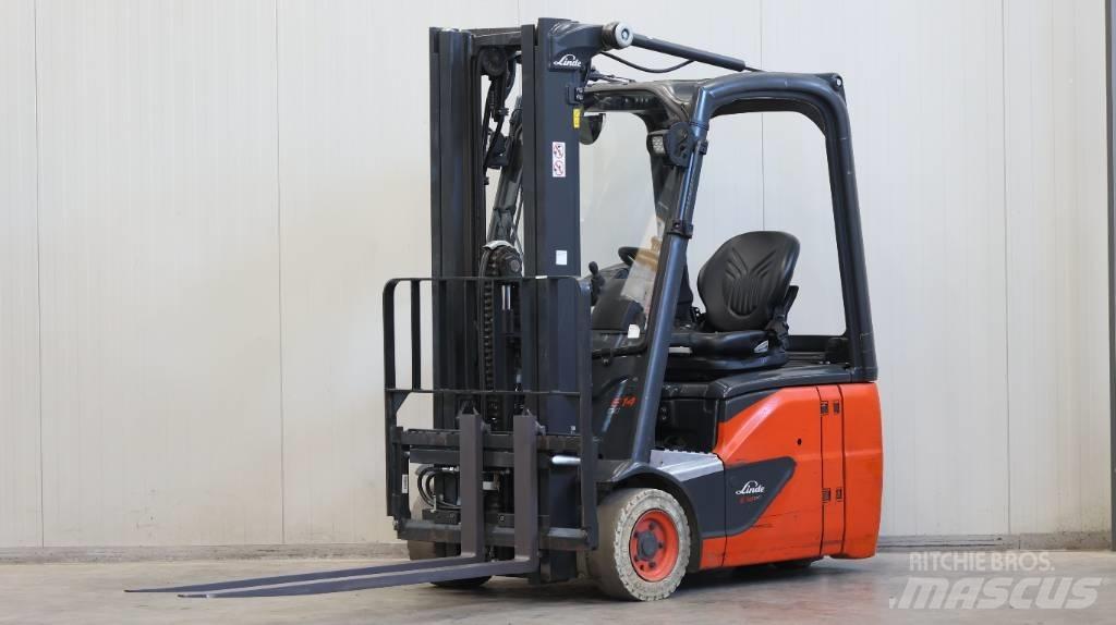 Linde E 14-02 Elektrikli forkliftler