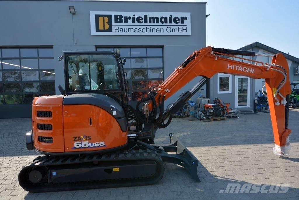 Hitachi ZX 65 USB-6 Mini ekskavatörler, 7 tona dek