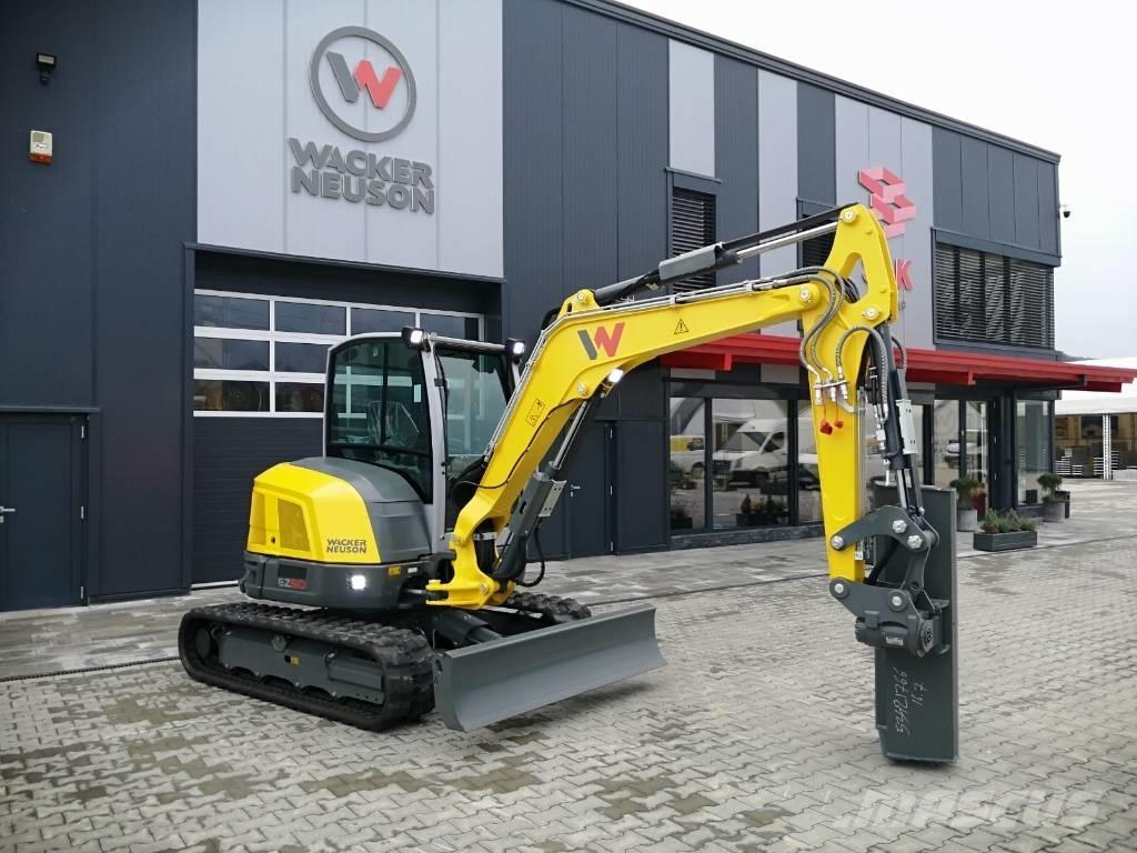 Wacker Neuson EZ 50 Mini ekskavatörler, 7 tona dek
