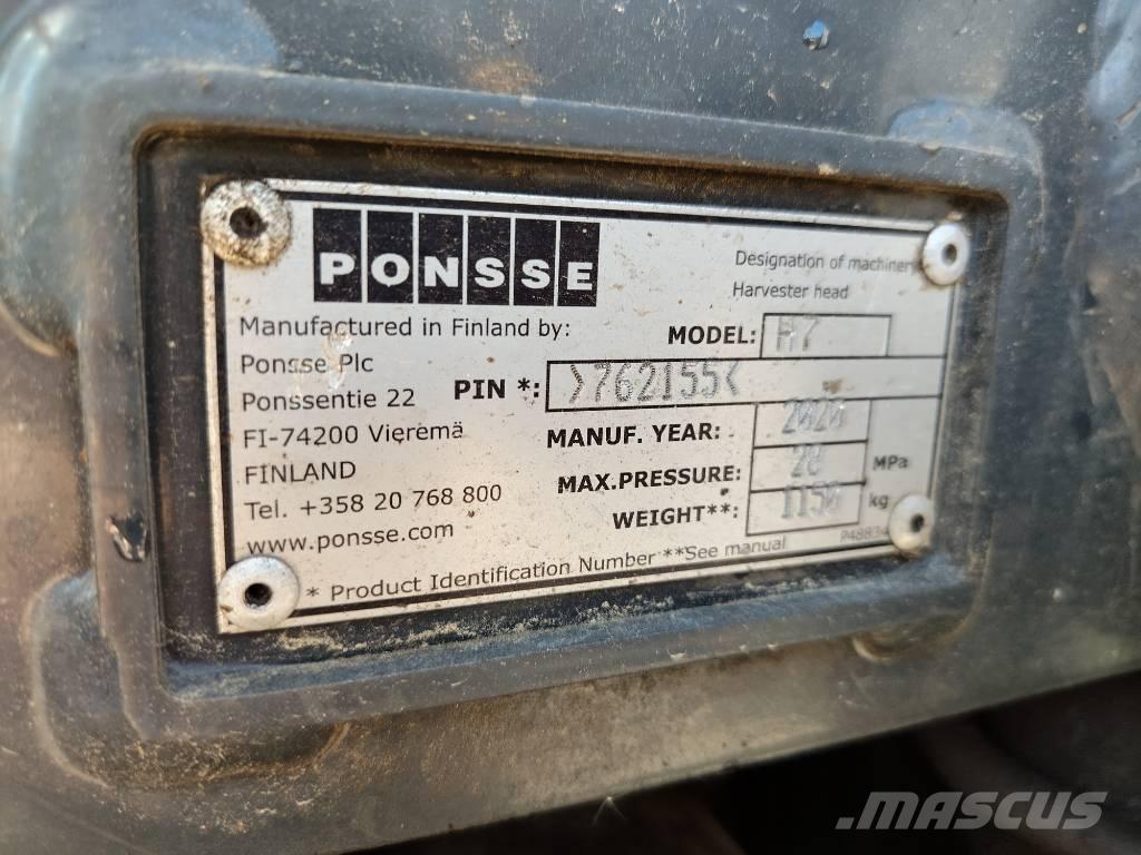 Ponsse Ergo AF H7 Biçerdöverler