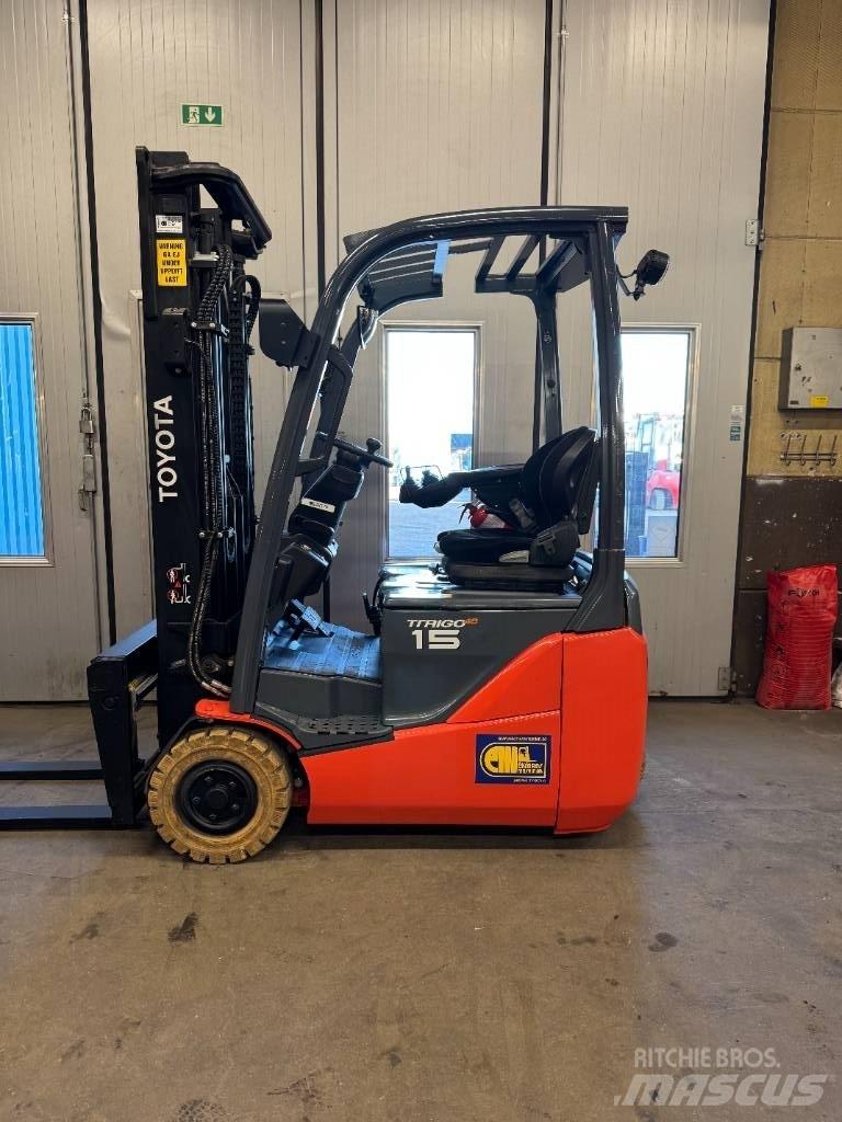 Toyota truck 8FBE15T Elektrikli forkliftler