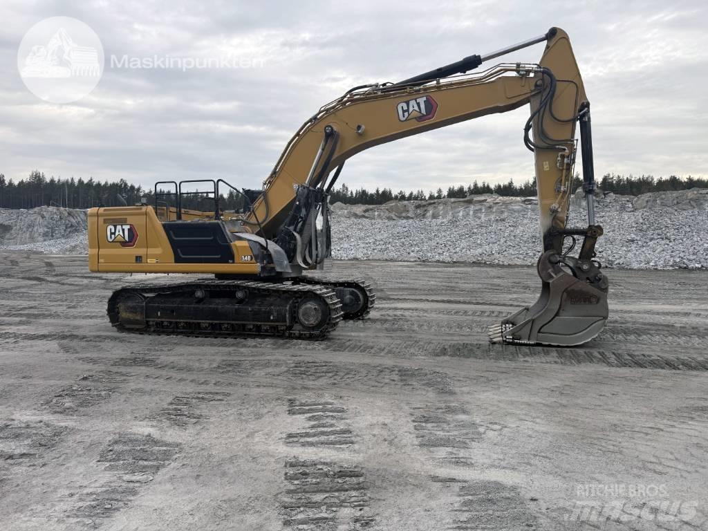 CAT 340 Paletli ekskavatörler