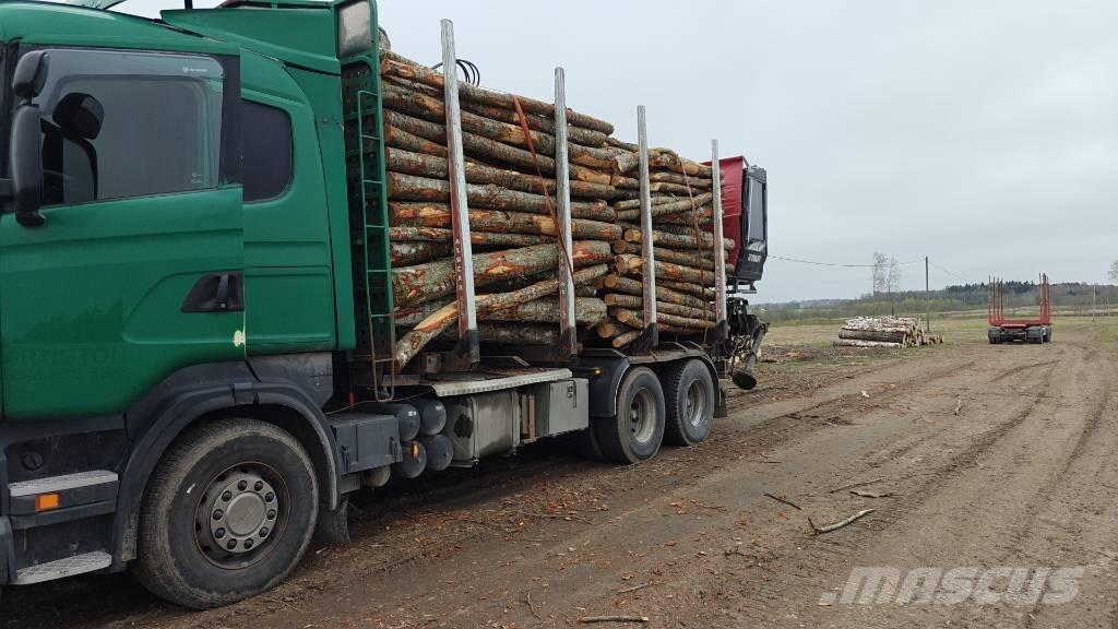 Scania G 480 Tomruk kamyonlari