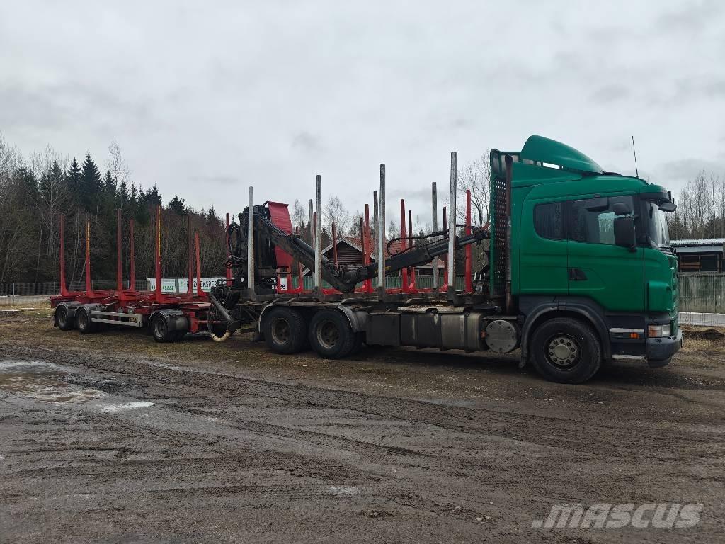 Scania G 480 Tomruk kamyonlari
