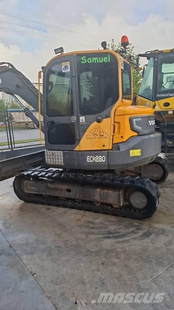 Volvo ECR88D Midi ekskavatörler 7 - 12 t