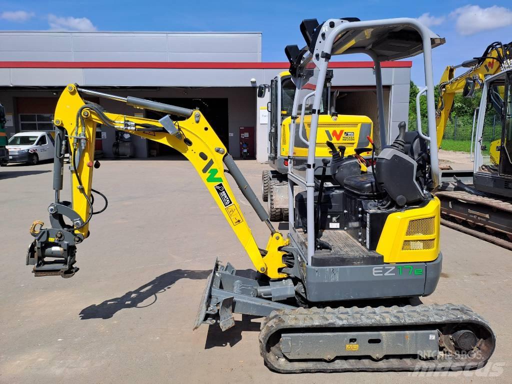 Wacker Neuson EZ17e Paletli ekskavatörler