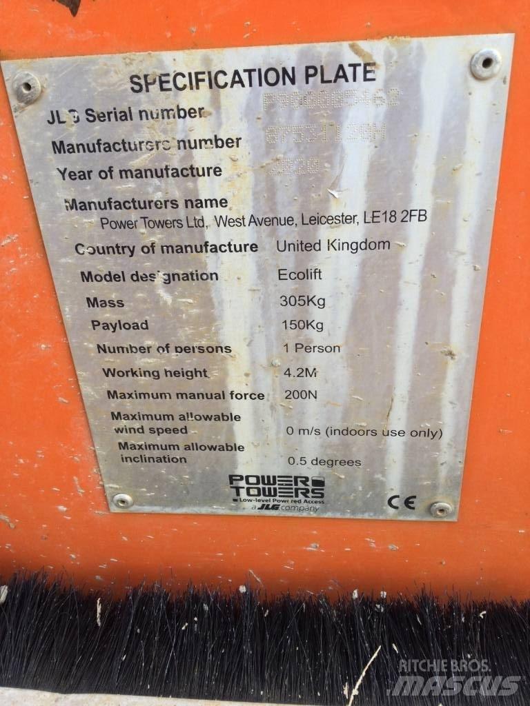 JLG Ecolift 50 Personel Platformları ve Cephe Asansörleri