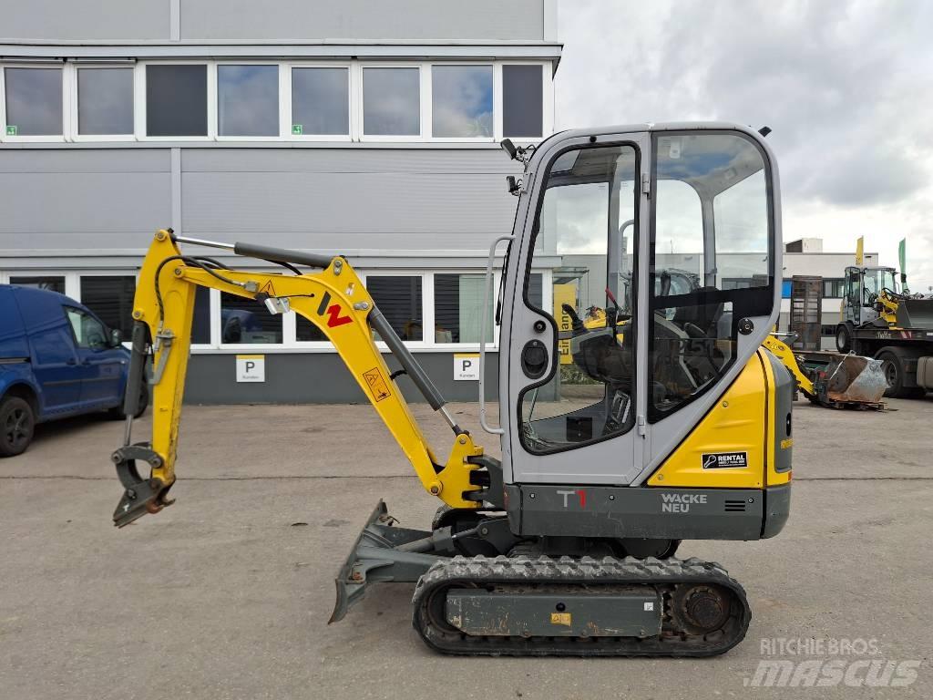 Wacker Neuson ET16 Paletli ekskavatörler