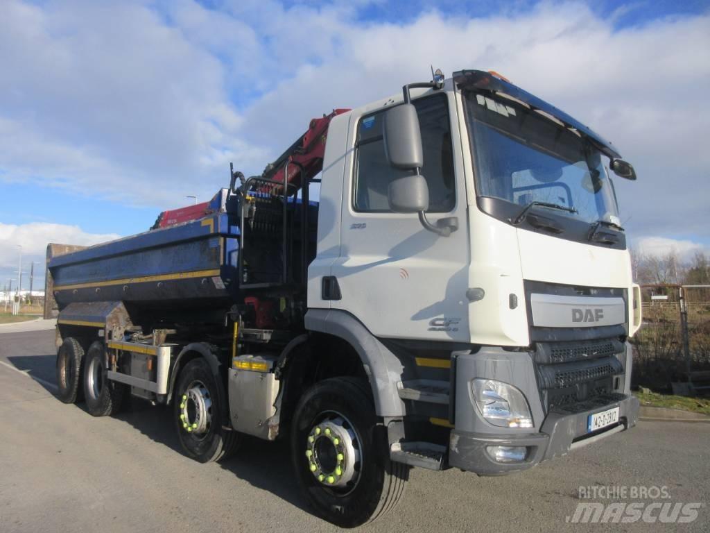 DAF CF370 Araç üzeri vinçler