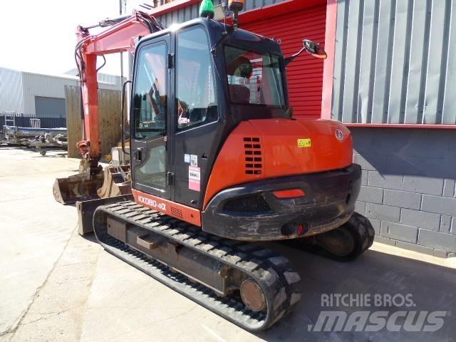 Kubota KX 080-4 Midi ekskavatörler 7 - 12 t