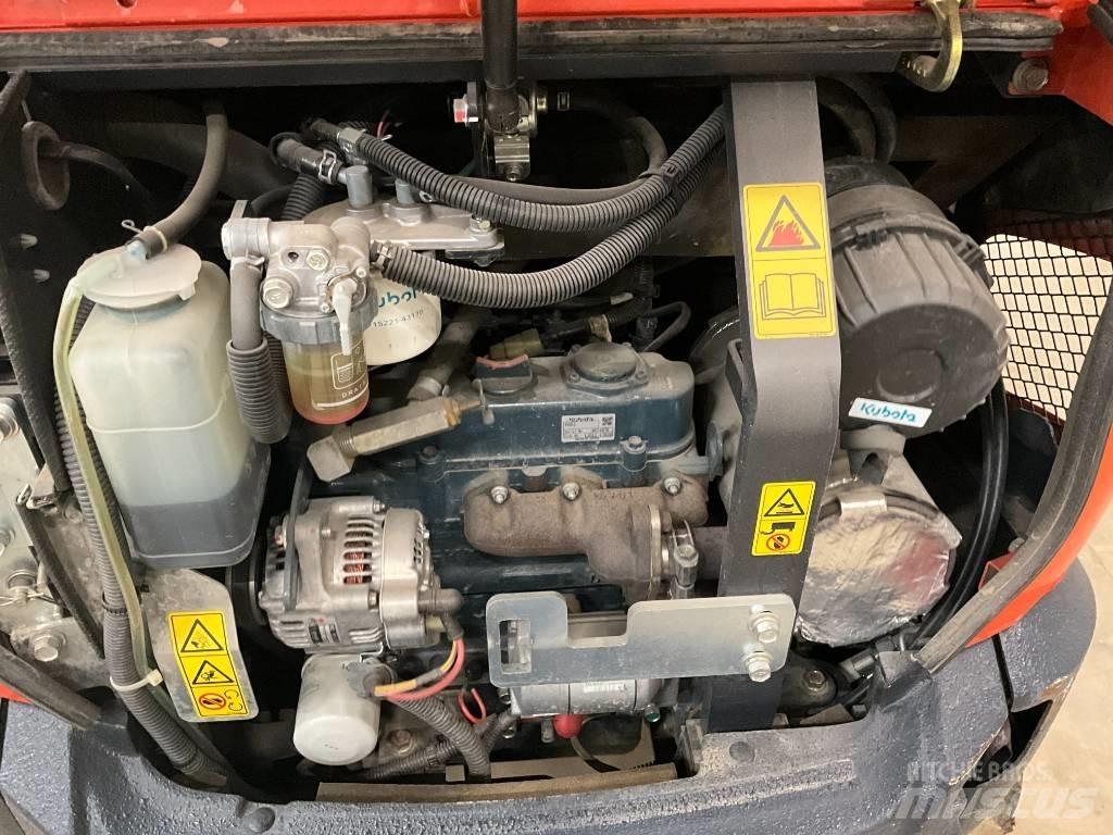 Kubota KX 019-4 Mini ekskavatörler, 7 tona dek