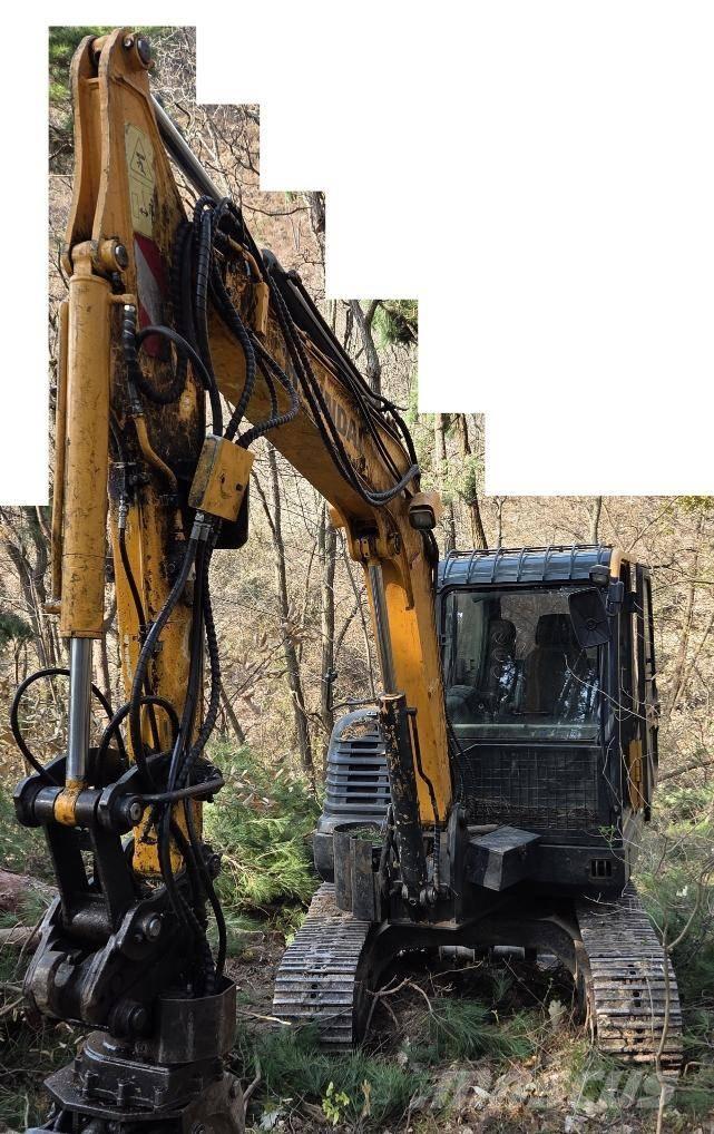 Hyundai Robex 55 Mini ekskavatörler, 7 tona dek