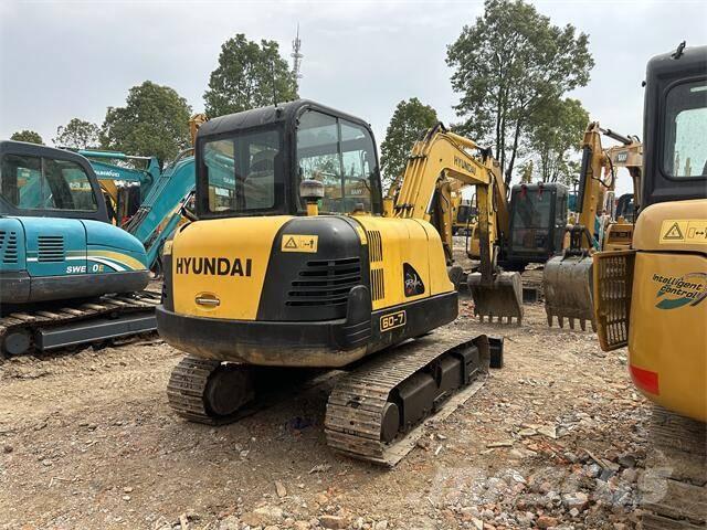 Hyundai R60-7 Paletli ekskavatörler